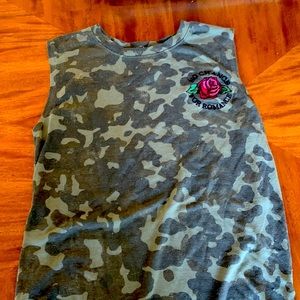 Girls no chance for romance tank top shirt